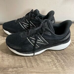 Womens NEW BALANCE Black FRESH FOAM x 860 v 12 Athletic RUNNING Shoes SNEAKERS